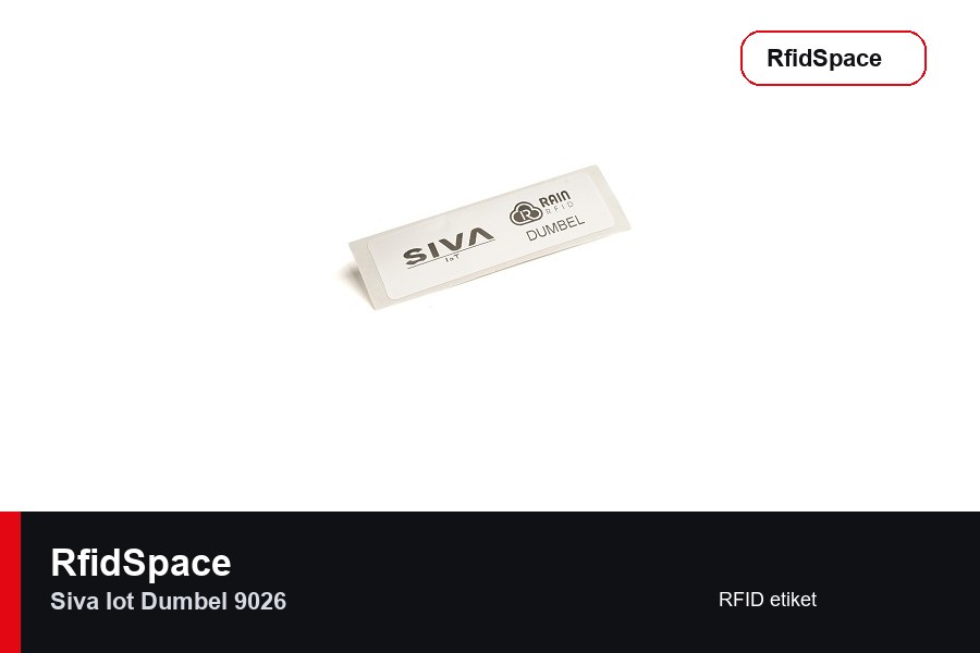 SIVA IoT Dumbel 9026 RFID etiket marka ve model bilgili ürün görseli - RfidSpace donanım kataloğu