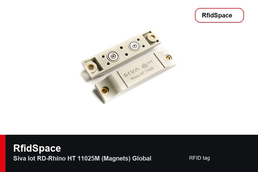 SIVA IoT RD-Rhino HT 11025M (Magnets) Global RFID tag marka ve model bilgili ürün görseli - RfidSpace donanım kataloğu