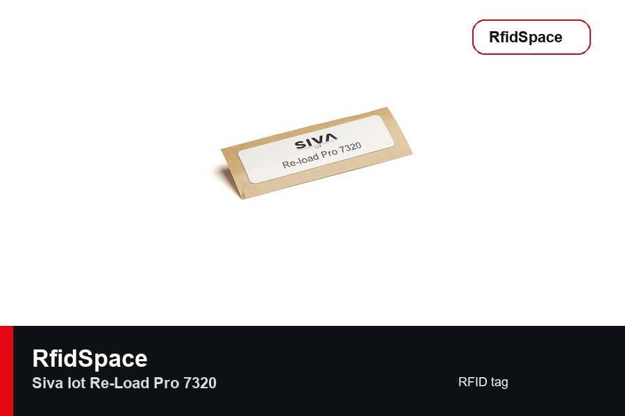 SIVA IoT Re-Load Pro 7320 RFID tag marka ve model bilgili ürün görseli - RfidSpace donanım kataloğu