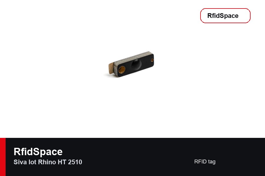 SIVA IoT Rhino HT 2510 RFID tag marka ve model bilgili ürün görseli - RfidSpace donanım kataloğu
