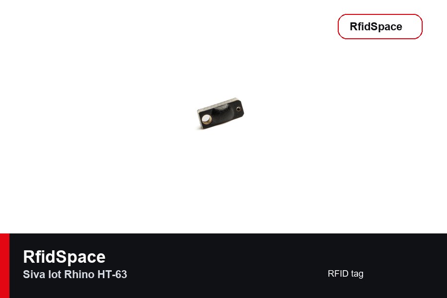 SIVA IoT Rhino HT-63 RFID tag marka ve model bilgili ürün görseli - RfidSpace donanım kataloğu