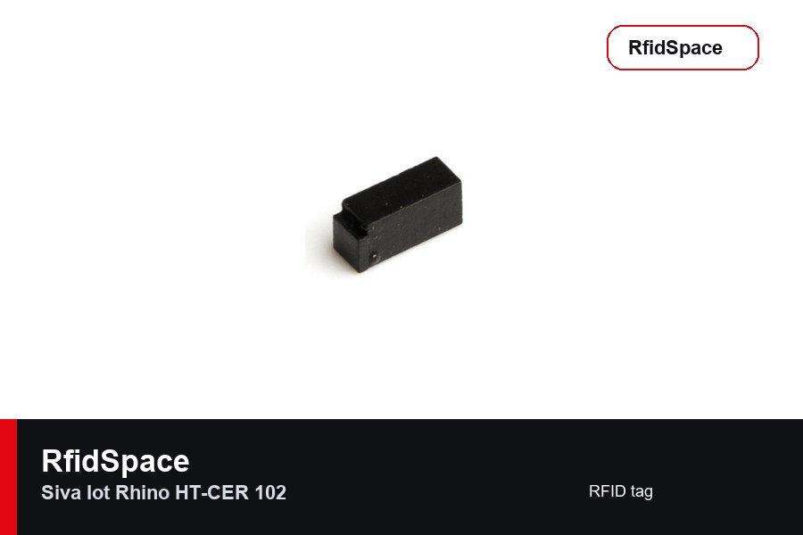 SIVA IoT Rhino HT-CER 102 RFID tag brand and model product image for RfidSpace hardware catalog