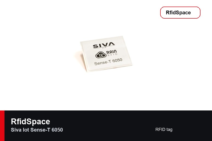 SIVA IoT Sense-T 6050 RFID tag marka ve model bilgili ürün görseli - RfidSpace donanım kataloğu