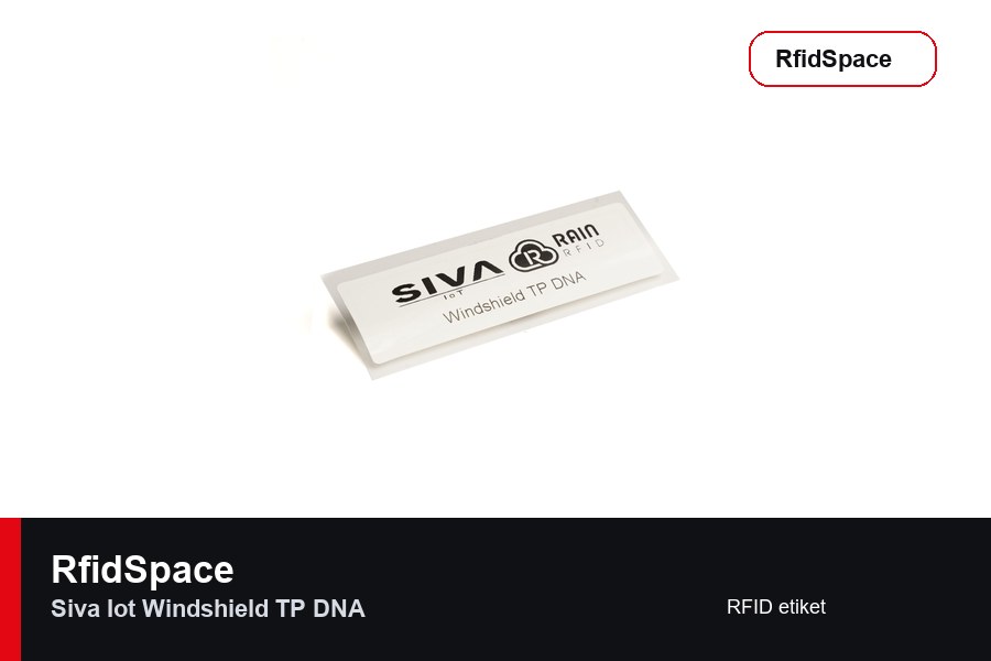 SIVA IoT Windshield TP DNA RFID etiket marka ve model bilgili ürün görseli - RfidSpace donanım kataloğu