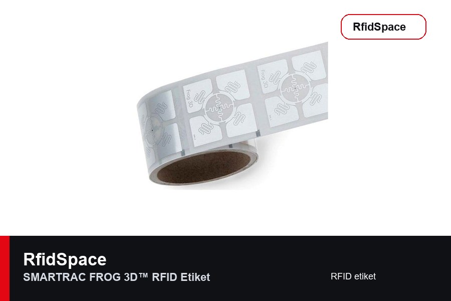 Smartrac FROG 3D™ RFID Etiket RFID label brand and model product image for RfidSpace hardware catalog