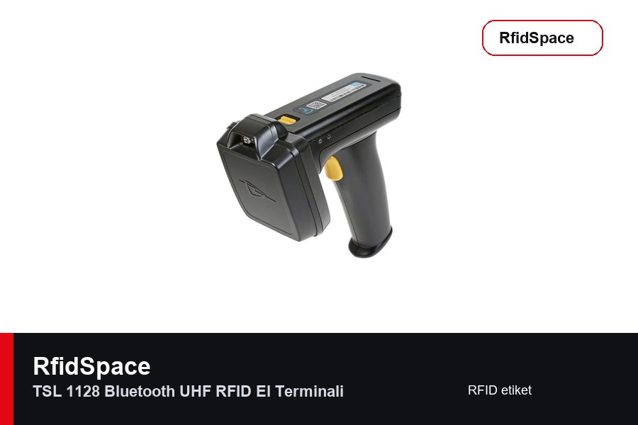 TSL 1128 Bluetooth UHF RFID El Terminali RFID el terminali marka ve model bilgili ürün görseli - RfidSpace donanım kataloğu