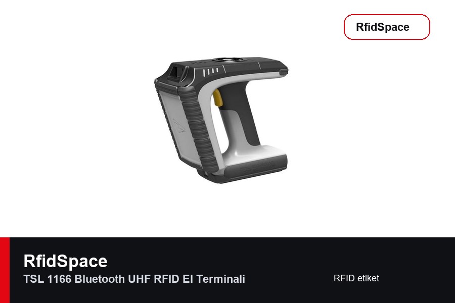 TSL 1166 Bluetooth UHF RFID El Terminali RFID el terminali marka ve model bilgili ürün görseli - RfidSpace donanım kataloğu