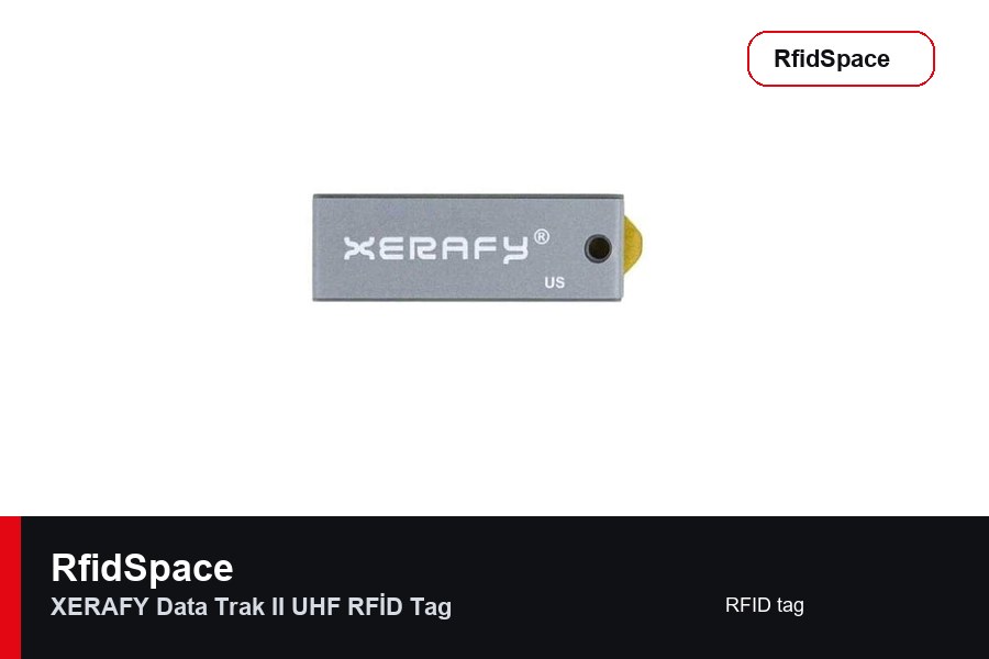 XERAFY Data Trak II UHF RFİD Tag RFID tag marka ve model bilgili ürün görseli - RfidSpace donanım kataloğu