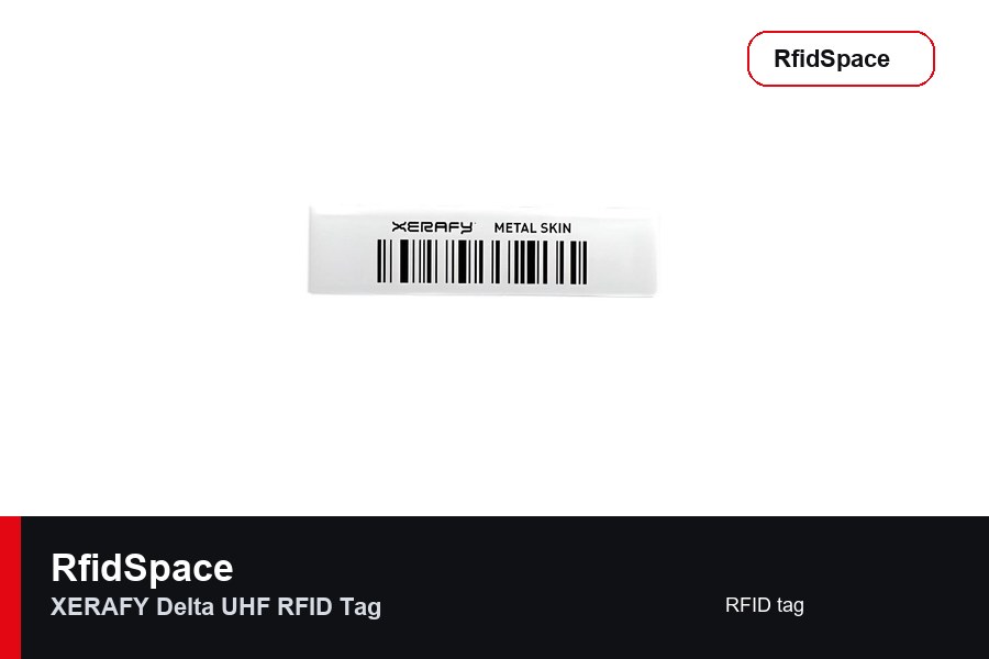 XERAFY Delta UHF RFID Tag RFID tag marka ve model bilgili ürün görseli - RfidSpace donanım kataloğu