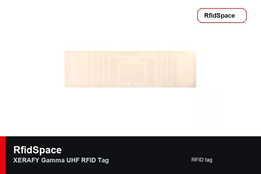 XERAFY Gamma UHF RFID Tag RFID tag marka ve model bilgili ürün görseli - RfidSpace donanım kataloğu