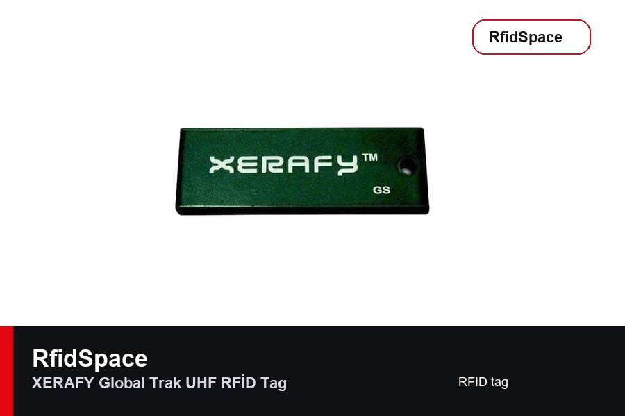 XERAFY Global Trak UHF RFİD Tag RFID tag marka ve model bilgili ürün görseli - RfidSpace donanım kataloğu