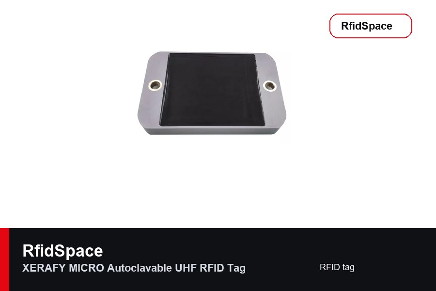 XERAFY MICRO Autoclavable UHF RFID Tag RFID tag marka ve model bilgili ürün görseli - RfidSpace donanım kataloğu