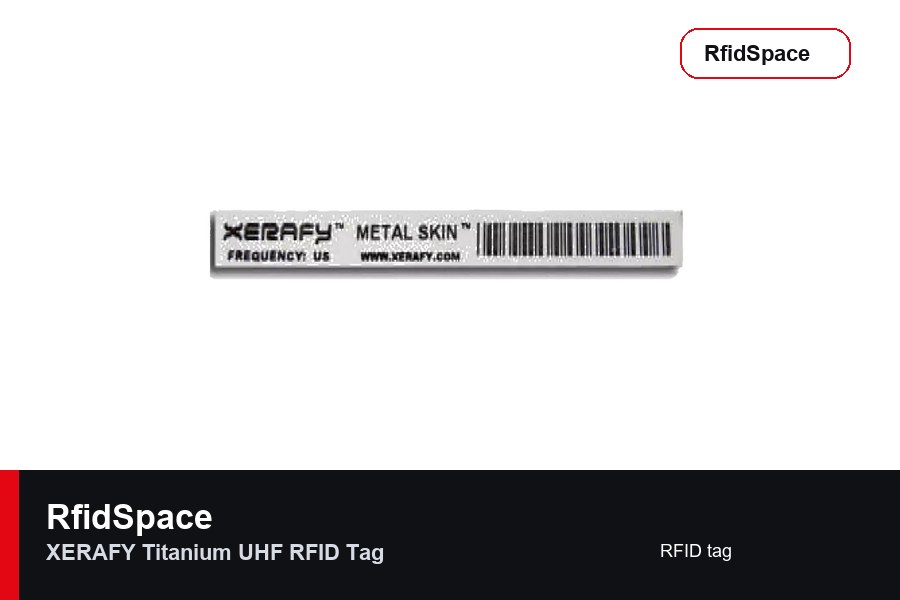 XERAFY Titanium UHF RFID Tag RFID tag marka ve model bilgili ürün görseli - RfidSpace donanım kataloğu