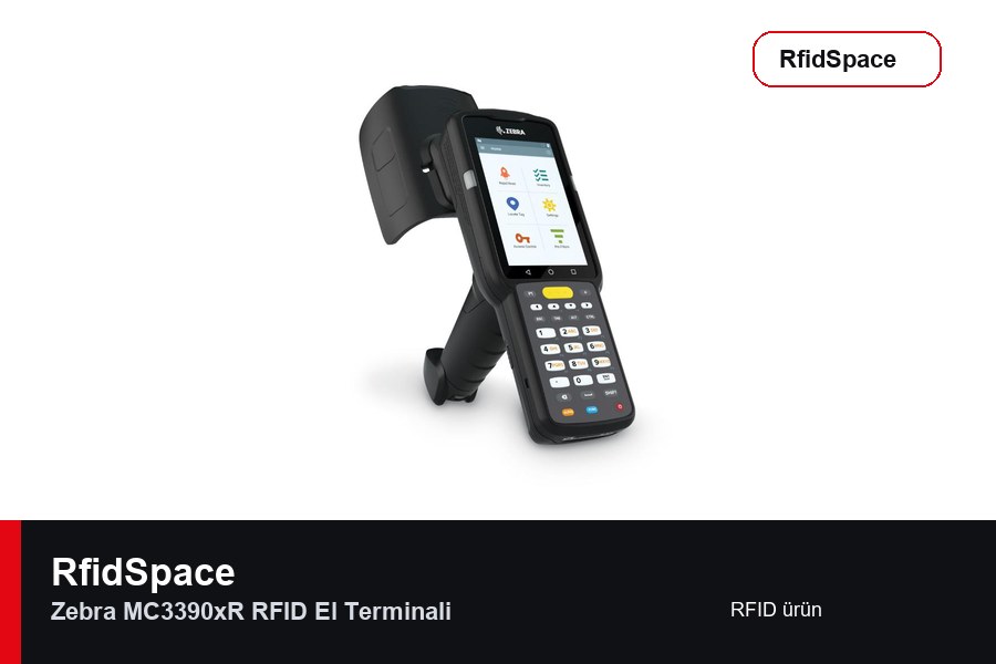 Zebra MC3390xR RFID El Terminali RFID el terminali marka ve model bilgili ürün görseli - RfidSpace donanım kataloğu