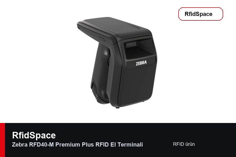 Zebra RFD40-M Premium Plus RFID El Terminali RFID el terminali marka ve model bilgili ürün görseli - RfidSpace donanım kataloğu