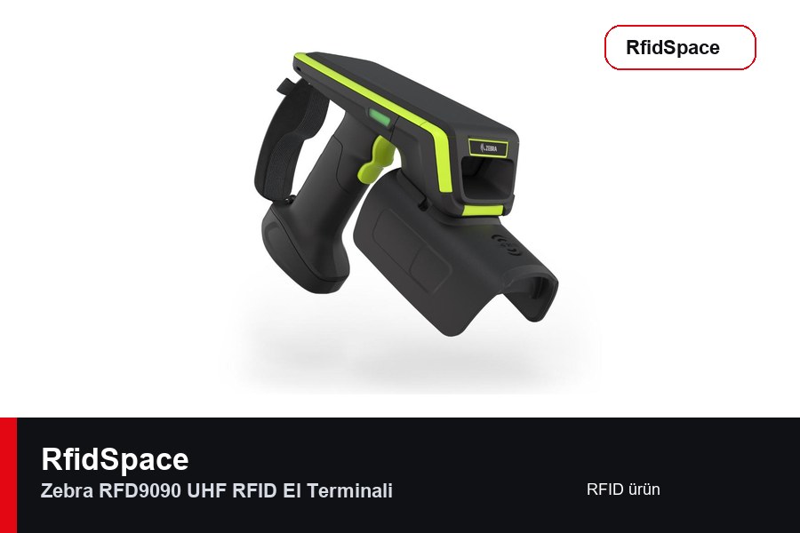 Zebra RFD9090 UHF RFID El Terminali RFID el terminali marka ve model bilgili ürün görseli - RfidSpace donanım kataloğu