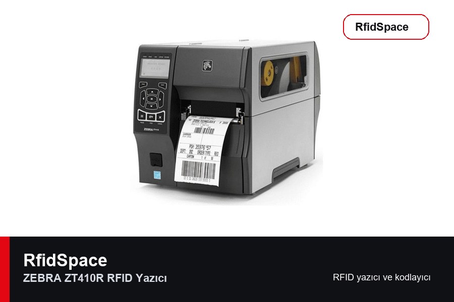 Zebra ZT410R RFID Yazıcı RFID printer and encoder brand and model product image for RfidSpace hardware catalog