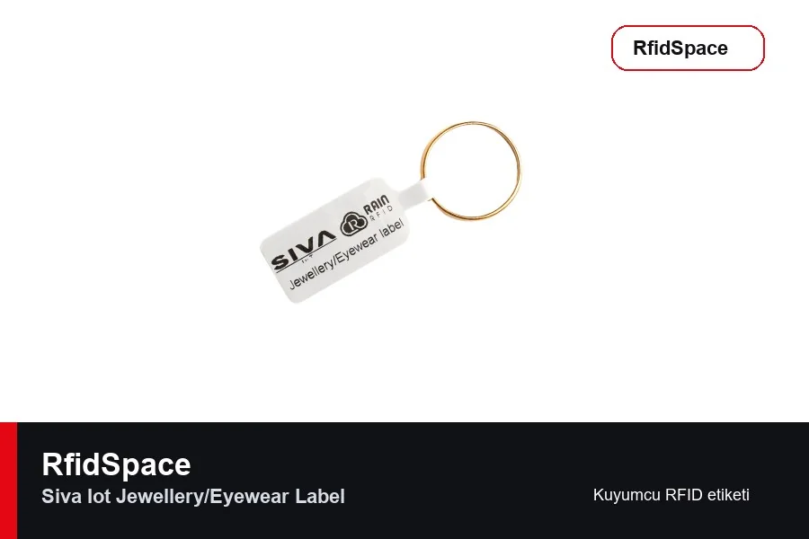 Siva IoT Jewellery/Eyewear Label RFID kuyumcu etiketi