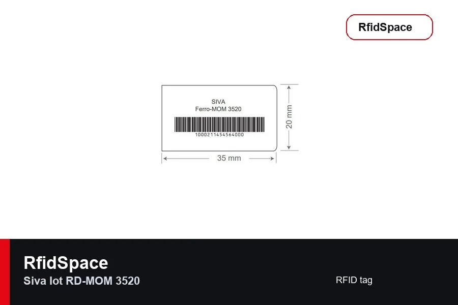 Siva IoT RD-MOM 3520 UHF RFID etiket