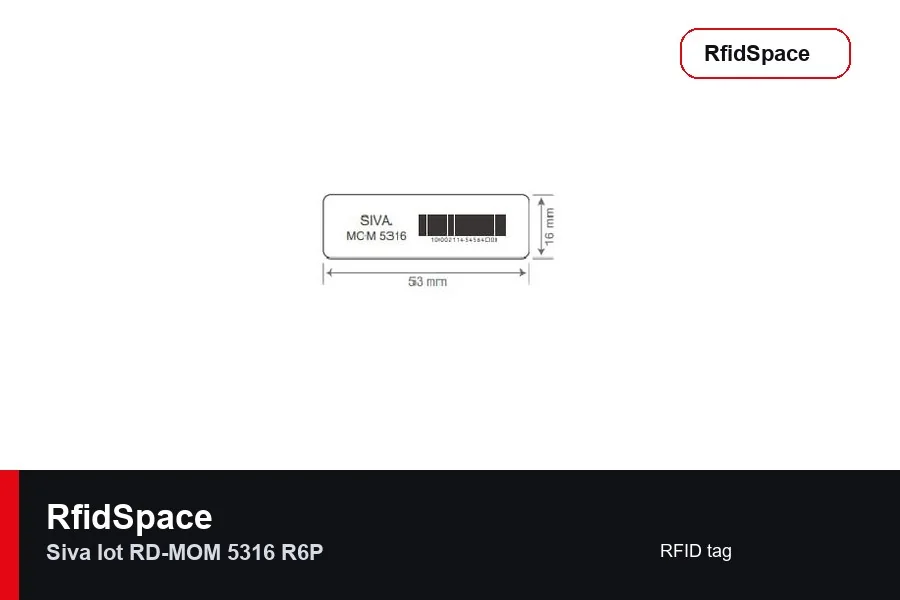 Siva IoT RD-MOM 5316 R6P RFID el terminali
