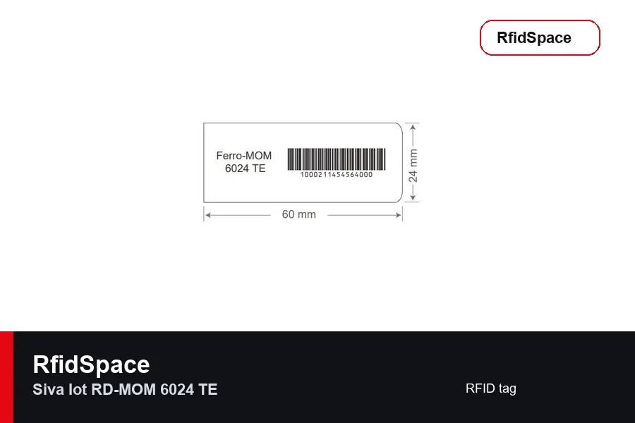 Siva IoT RD-MOM 6024 TE UHF RFID etiket