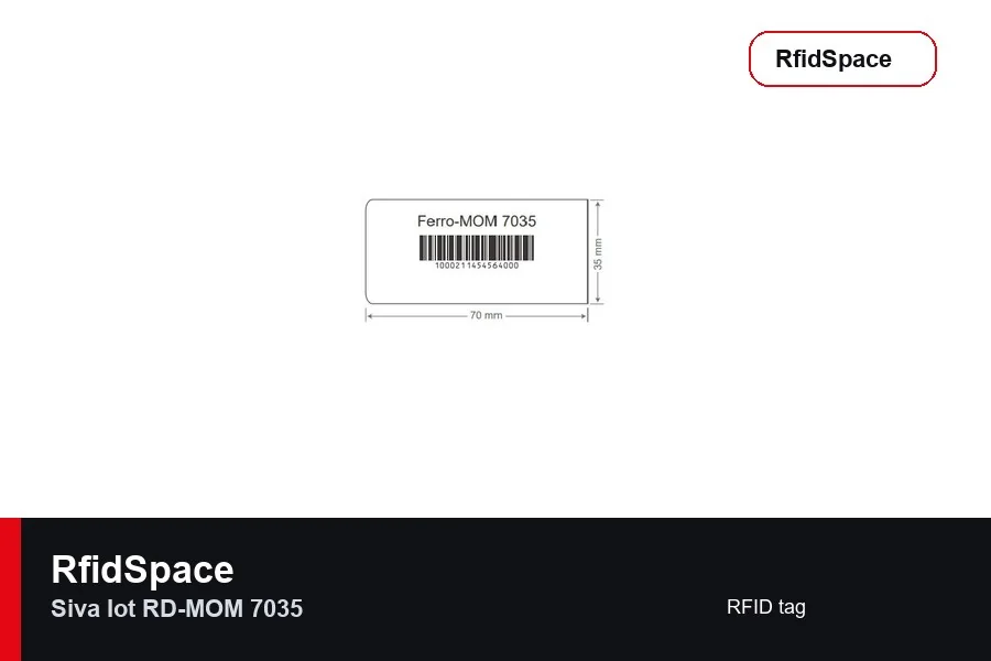 Siva IoT RD-MOM 7035 UHF RFID etiket