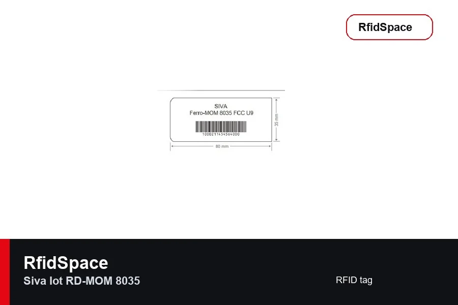 Siva IoT RD-MOM 8035 UHF RFID etiket
