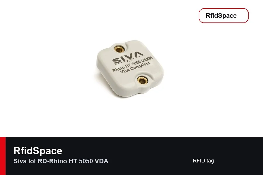 Siva IoT RD-Rhino HT 5050 VDA UHF RFID etiket