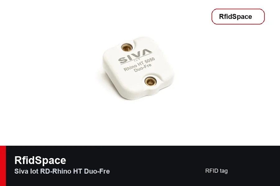 Siva IoT RD-Rhino HT Duo-Fre UHF RFID etiket