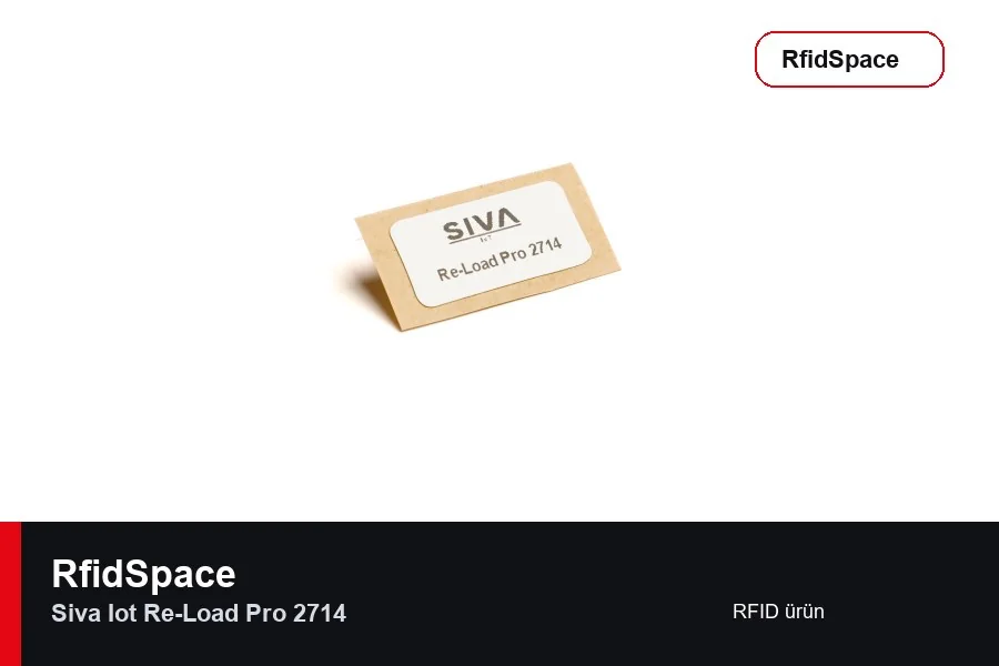 Siva IoT Re-Load Pro 2714 UHF RFID etiket