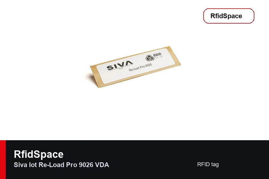 Siva IoT Re-Load Pro 9026 VDA UHF RFID etiket