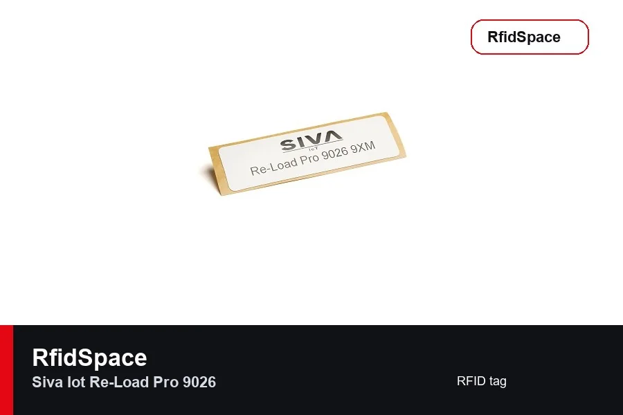 Siva IoT Re-Load Pro 9026 UHF RFID etiket