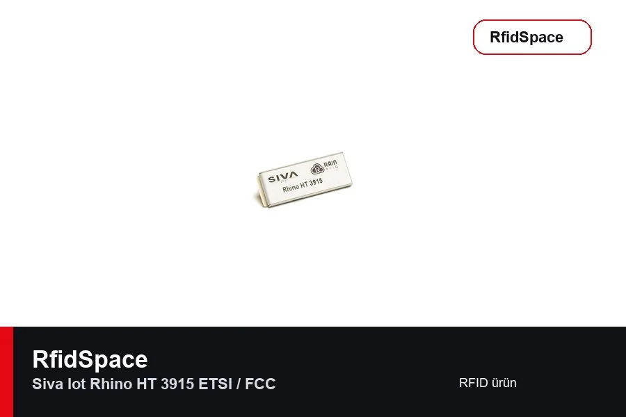 Siva IoT Rhino HT 3915 ETSI / FCC UHF RFID etiket