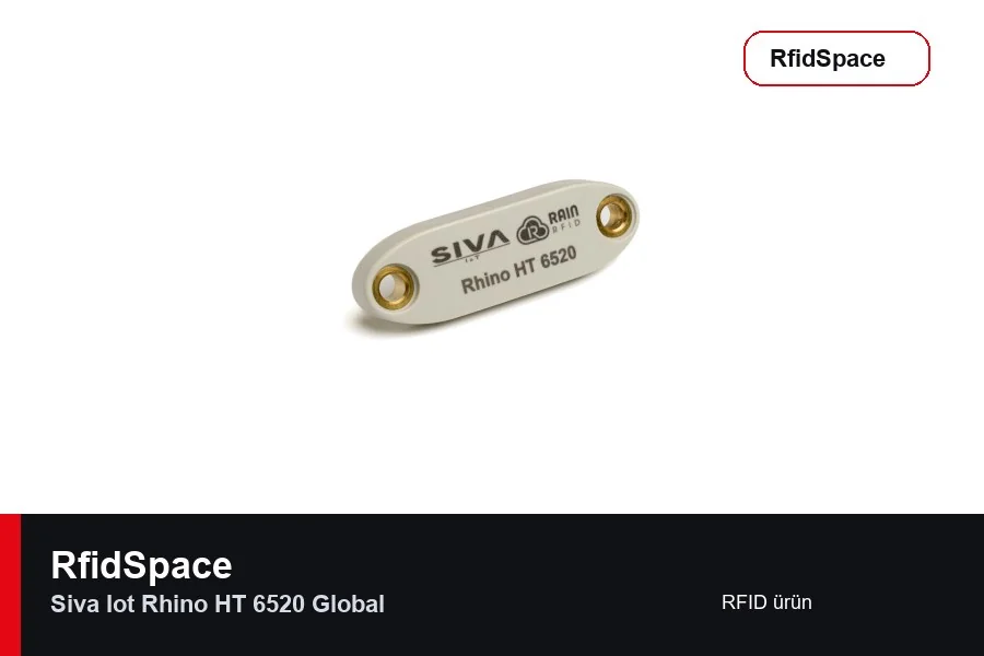 Siva IoT Rhino HT 6520 Global UHF RFID etiket