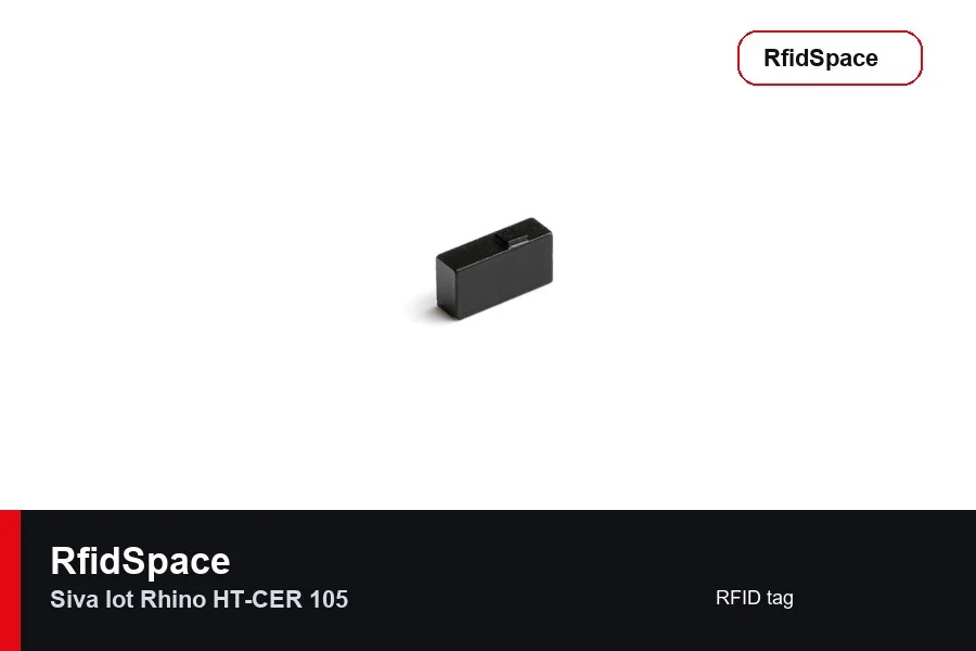 Siva IoT Rhino HT-CER 105 UHF RFID tag