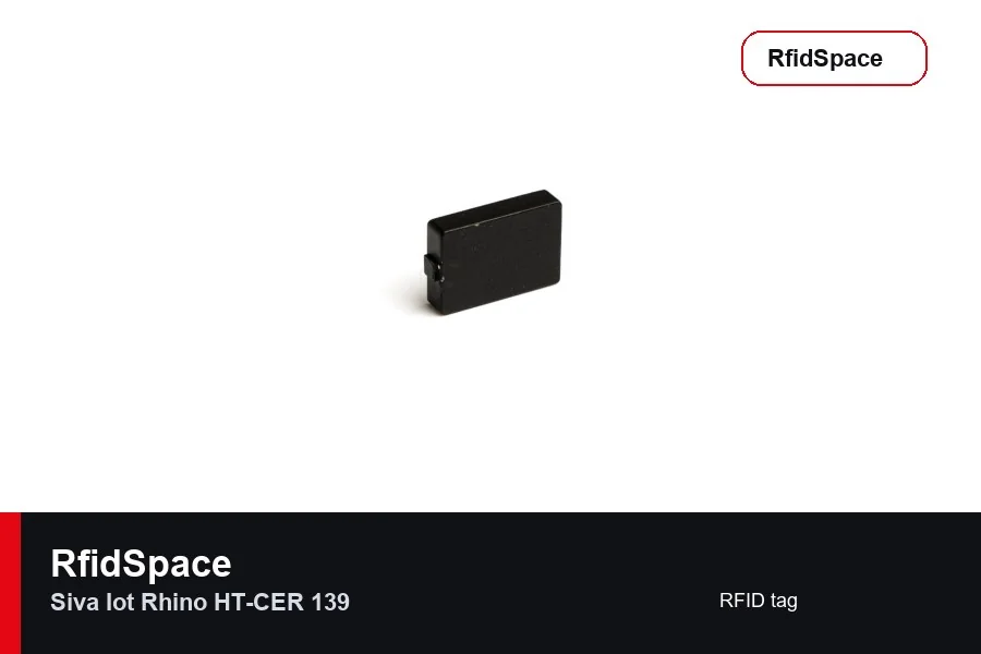 Siva IoT Rhino HT-CER 139 UHF RFID etiket