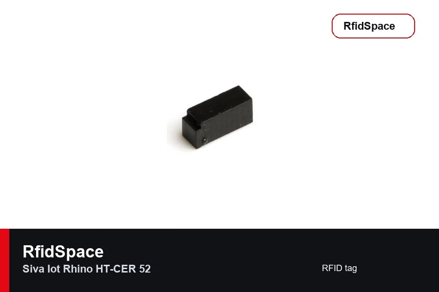 Siva IoT Rhino HT-CER 52 UHF RFID etiket