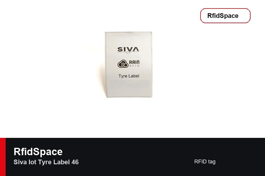 Siva IoT Tyre Label 46 UHF RFID tag