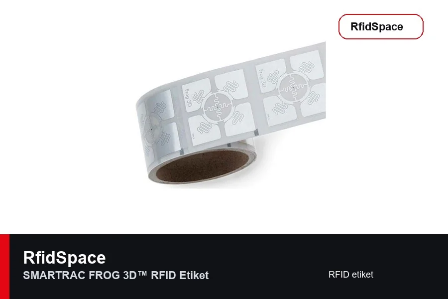 SMARTRAC FROG 3D™ RFID Etiket UHF RFID etiket