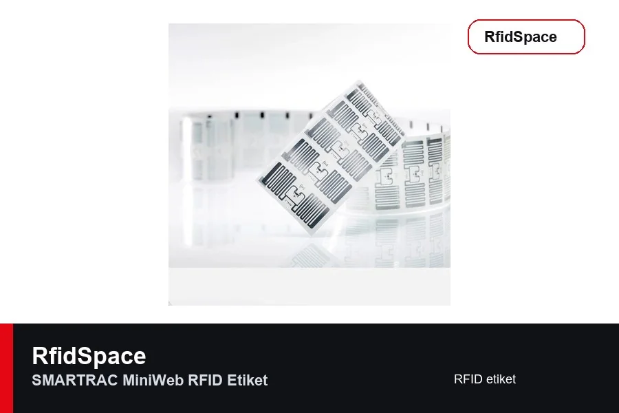 SMARTRAC MiniWeb RFID Etiket UHF RFID etiket