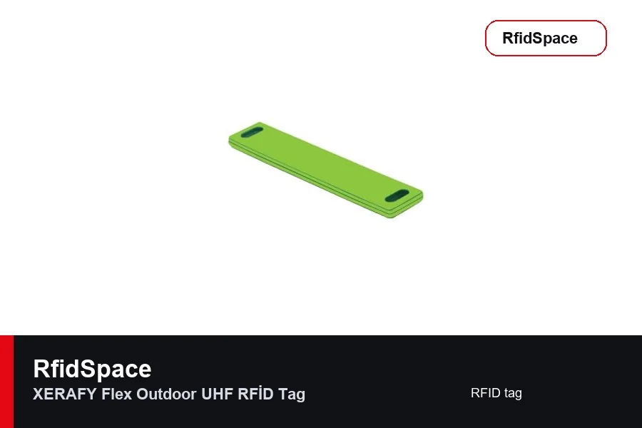 XERAFY Flex Outdoor UHF RFID Tag Metal üstü RFID etiketi