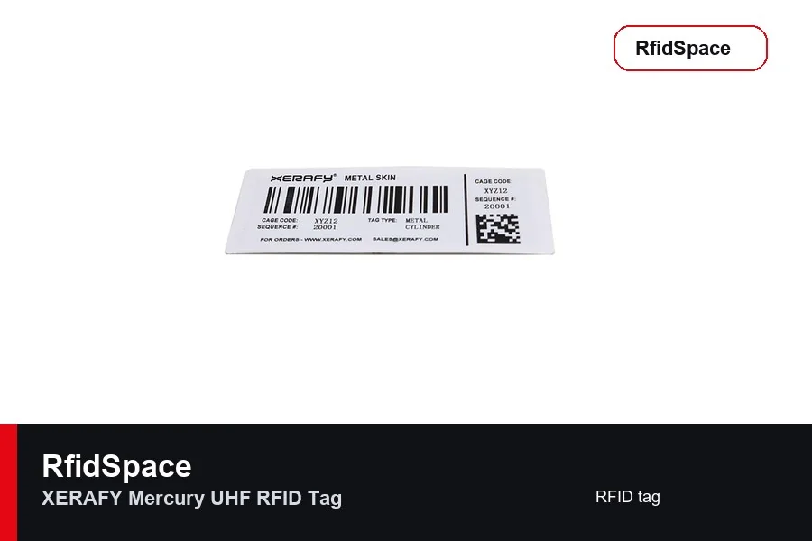 XERAFY Mercury UHF RFID Tag On-metal RFID tag