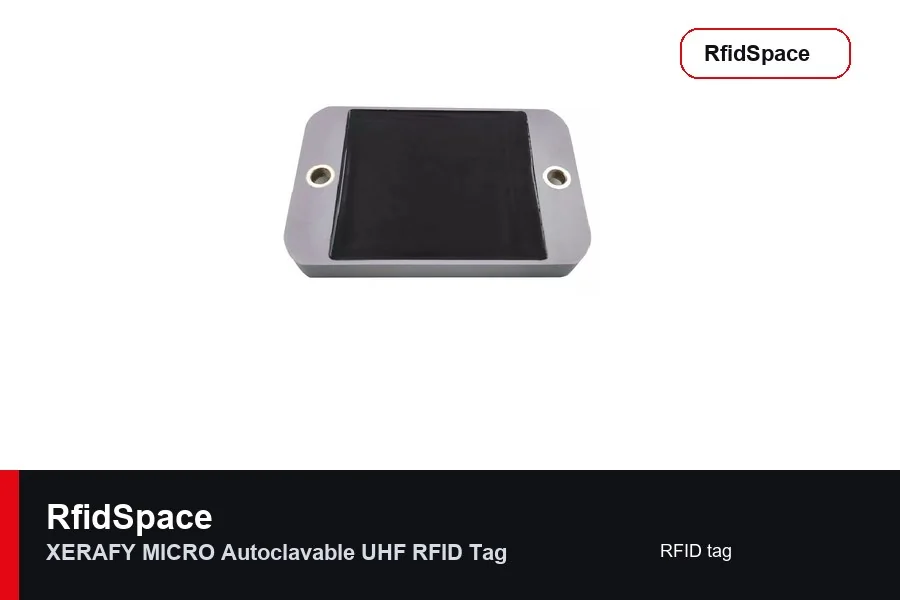 XERAFY MICRO Autoclavable UHF RFID Tag Metal üstü RFID etiketi