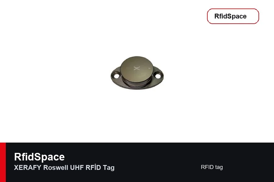XERAFY Roswell UHF RFID Tag Metal üstü RFID etiketi