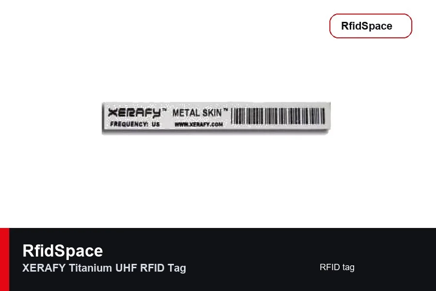 XERAFY Titanium UHF RFID Tag On-metal RFID tag