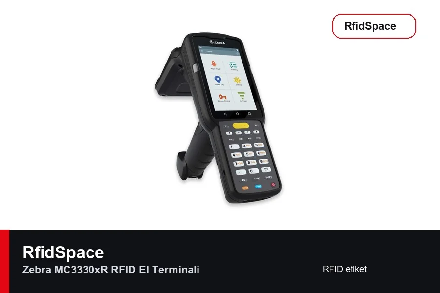 Zebra MC3330xR RFID El Terminali RFID el terminali