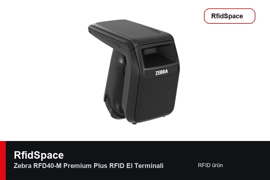 Zebra RFD40-M Premium Plus RFID El Terminali RFID handheld terminal