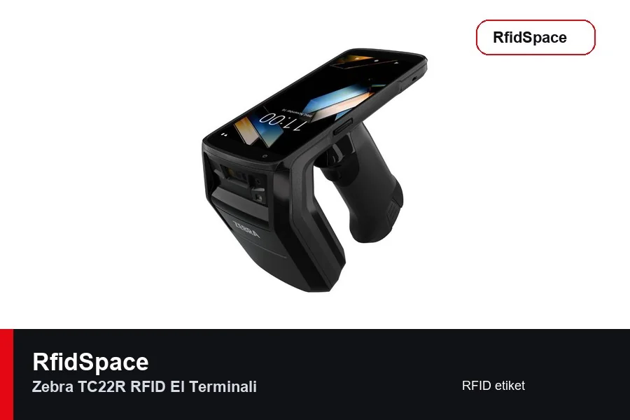 Zebra TC22R RFID El Terminali RFID el terminali