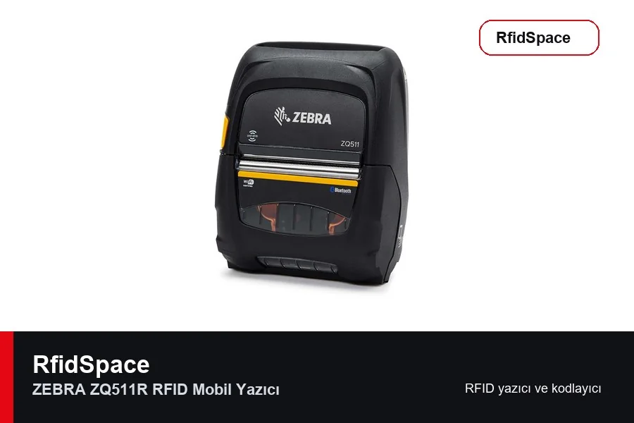 ZEBRA ZQ511R RFID Mobil Printer RFID printer and EPC encoder